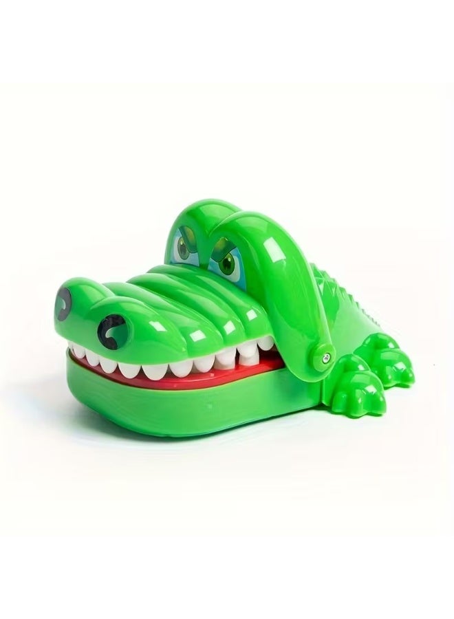 Goolsky Toy Crocodile Game, Prank Game, Crocodile Tooth Pulling Companion Interactive Novelty Toy, Kids' Prank Props, 3+ Children's Gift Party Favor Birthday Present , Gathering Game, Family Game, Travel Game, Pocket Game - Image 1