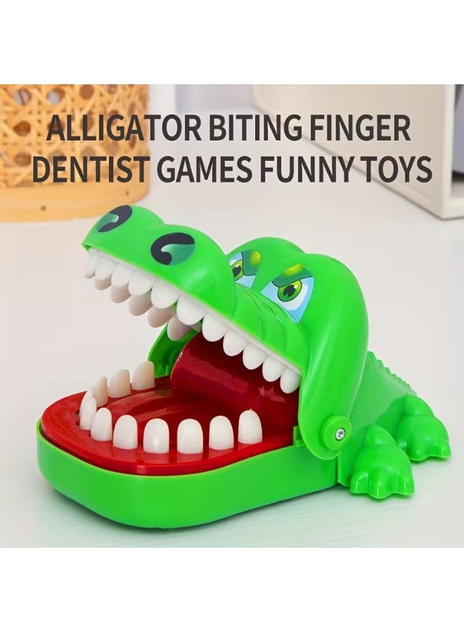 Goolsky Toy Crocodile Game, Prank Game, Crocodile Tooth Pulling Companion Interactive Novelty Toy, Kids' Prank Props, 3+ Children's Gift Party Favor Birthday Present , Gathering Game, Family Game, Travel Game, Pocket Game - Image 5