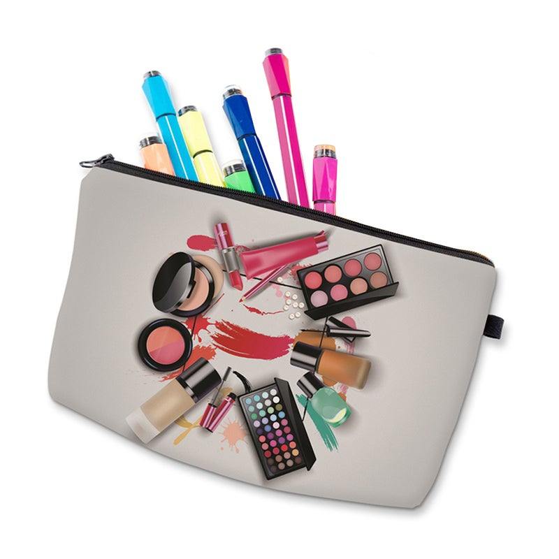 3D Printing Cosmetic Small Pouch Makeup Handbag for Home Outdoor Holiday - Image 4