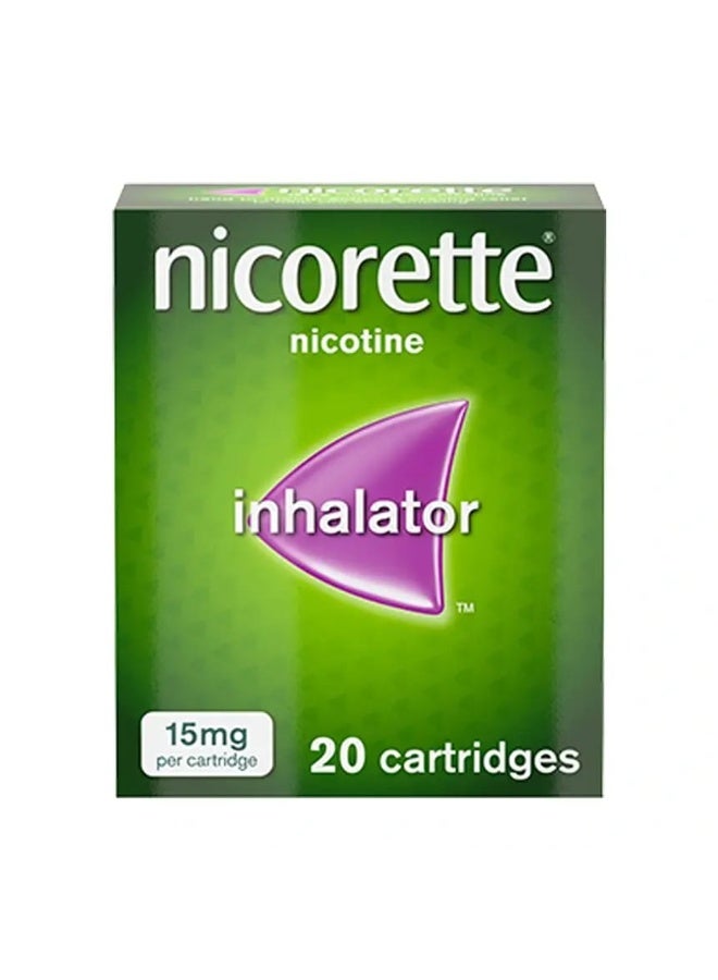 نيكوريت جهاز استنشاق نيكوريت 15 ملغ - 20 خرطوشة - Image 1