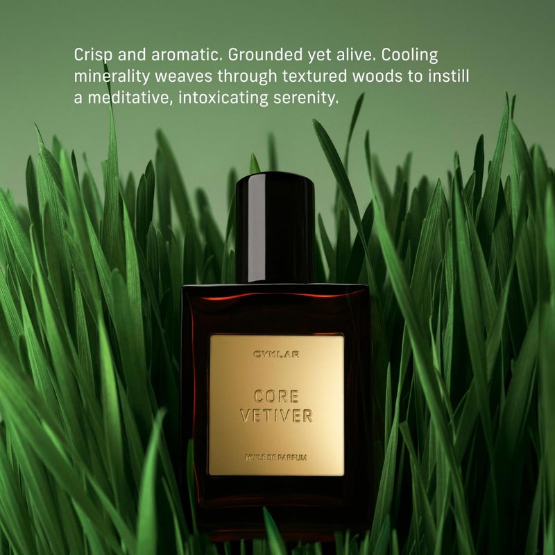CYKLAR Perfume Oil for Skin â€“ Core Vetiver Scent â€“ Crisp & Aromatic Perfume Fragrance with Driftwood & Clary Sage Notes â€“ Travel-Friendly 30ml - Image 3