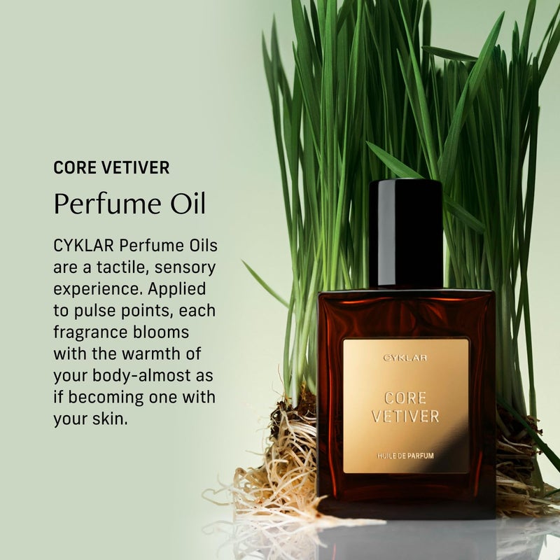 CYKLAR Perfume Oil for Skin â€“ Core Vetiver Scent â€“ Crisp & Aromatic Perfume Fragrance with Driftwood & Clary Sage Notes â€“ Travel-Friendly 30ml - Image 2