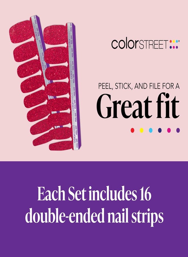Color Street Cherry on Top Nail Strips - Image 5