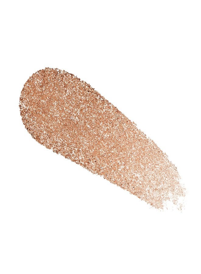 FLOWER BEAUTY By Drew Barrymore Chrome Crush Eyeshadow - Gel Powder + Buildable Formula - Shimmer + Glitter - Eyeshadow Topper (Copper) - Image 3