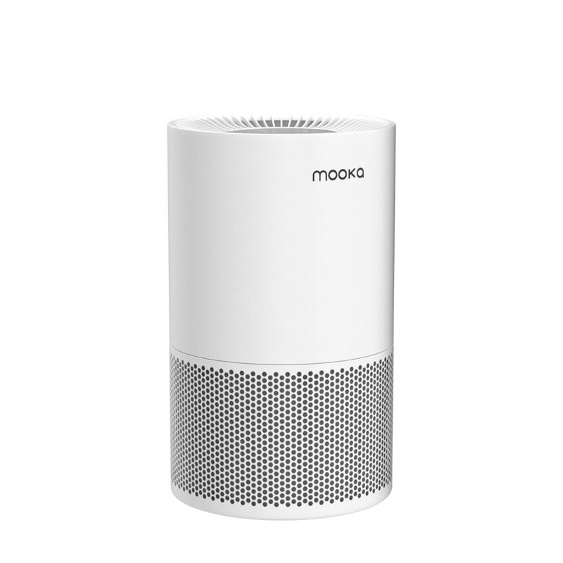 Mooka Air Purifiers for Home Large Rooms up to 1200ftÂ², MOOKA H13 True HEPA Air Purifier for Bedroom Pets with Fragrance Sponge, Timer, Air Filter Cleaner for Smoke, Odor, Dander, Pollen (White) - Image 4