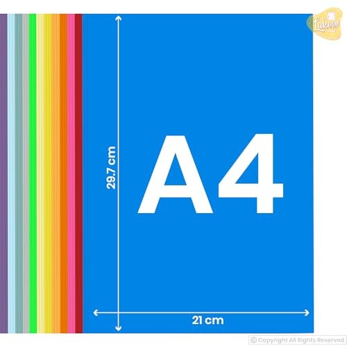 Lakeer A4 Color Paper Pack - 36 Sheets, 12 Vibrant Colors x 3 Sheets Each | 180 GSM | Ideal for Art, Craft, Printing, etc - Image 4