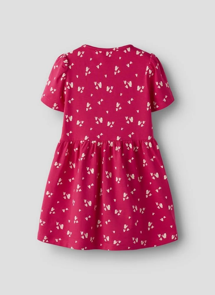 NAME IT Kids Printed Midi Dress