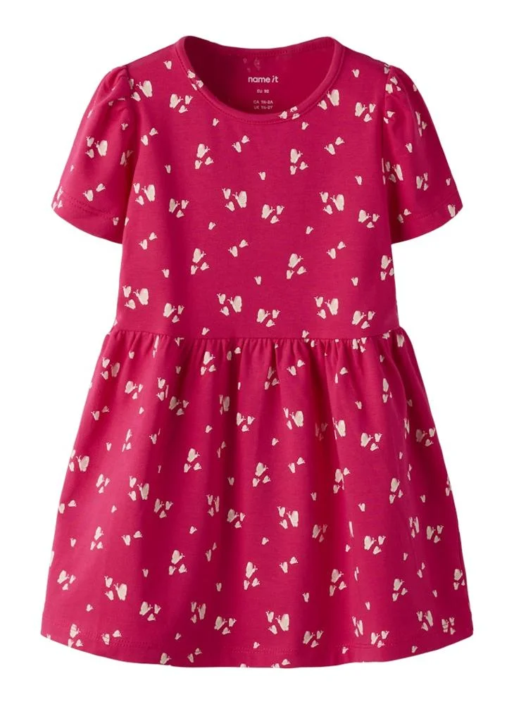 NAME IT Kids Printed Midi Dress