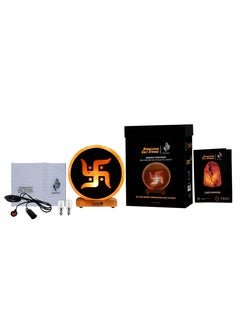 GEOHONEY Geohoney - Himalayan Salt Lamp Swastika Sign  - Image 5