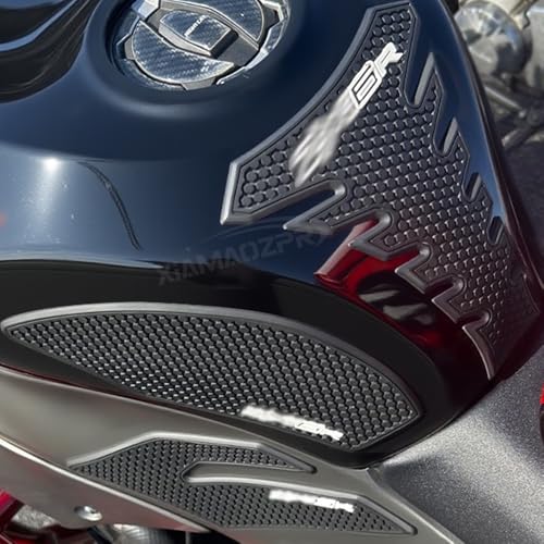VORILES for Ninja ZX6R ZX 6R ZX-636 Ninja zx6r zx636 2009-2023 2024 2025 Side Decals Motorcycle Anti Slip Tank Pad Stickers ZX6R Accessories zx6r Tank pad Tank Grip Tank Stickers（Black） - Image 3