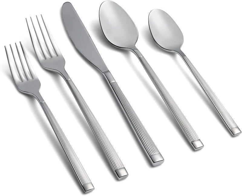 Cambridge Mirror Zaylen 20Piece Flatware Set Service for 4 305920CNB12DS - Image 3