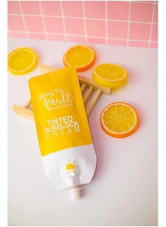 Beauty Vault Beauty Vault Tinted Sunblock Cream Spf45  - Image 3