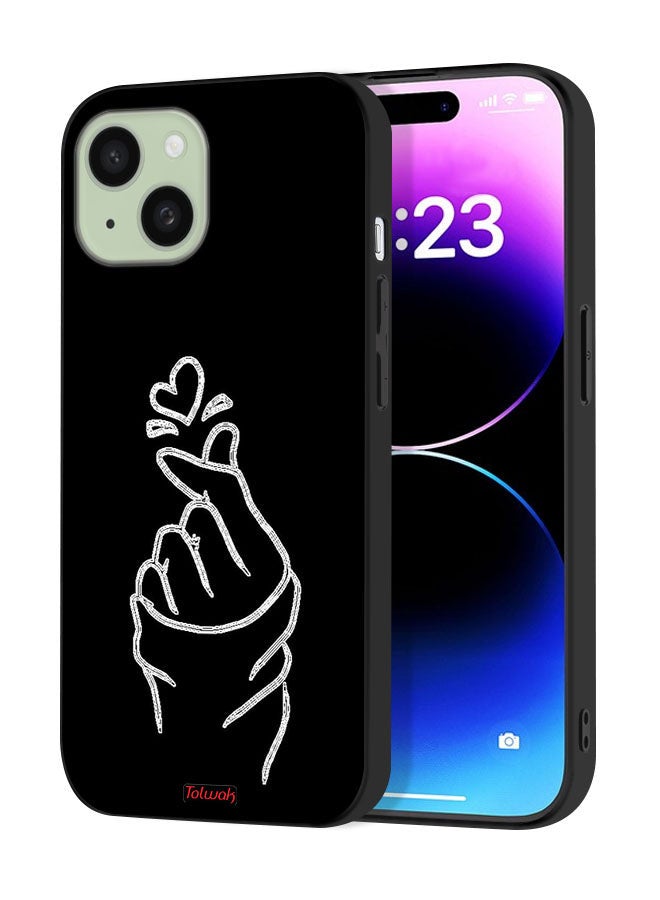 Tolwak Apple iPhone 15 Protective Case Cover Snap Love - Image 1