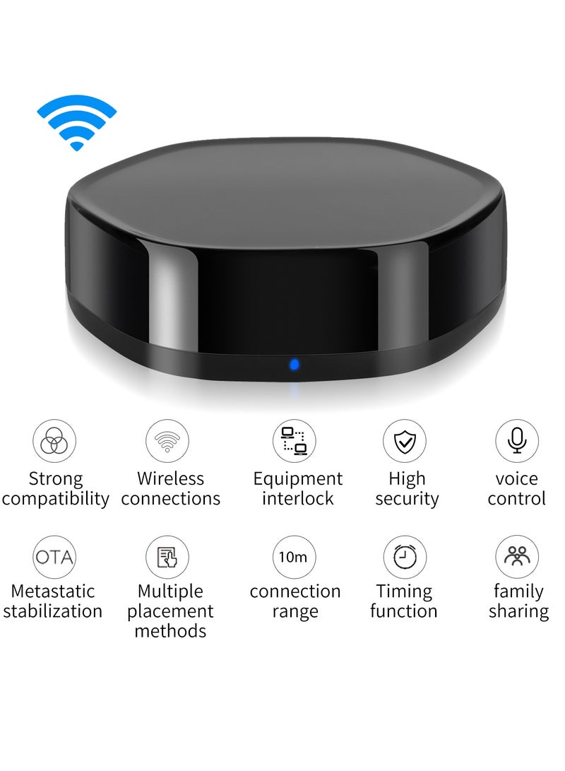 Smart Wireless Gateway IR Remote Control Zigbee 3.0 BLE Mesh 2.4G WiFi for Air Conditioner TV DVD Fan Smart Life APP Control Compatible with Alexa Google Home IFTTT Voice Control  - Image 4