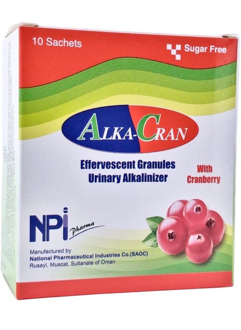 ALKA-CRAN EFF GRANULES SACHETS 10'S