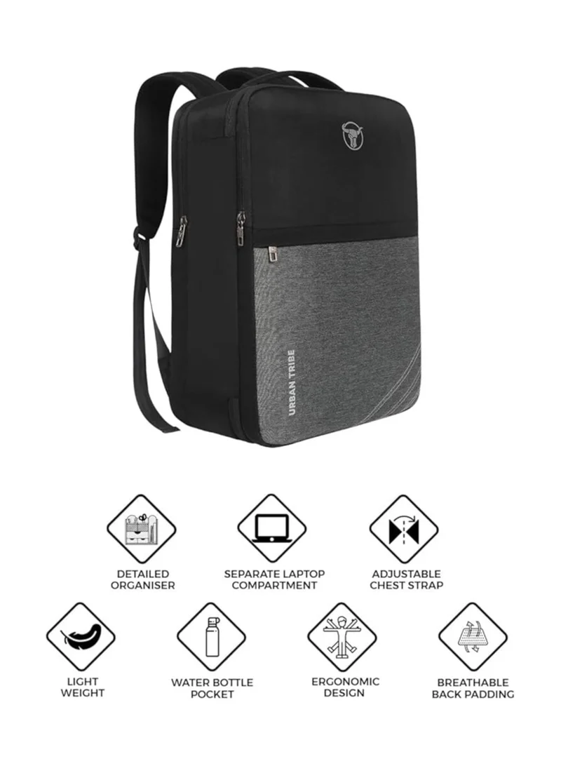 URBAN TRIBE URBAN TRIBE Dio Laptop Backpack (Black)