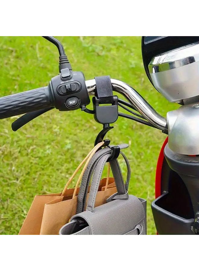 9pcs Universal Front Mounted Motorcycle Helmet Hooks Electric Scooter Hanger - Image 1