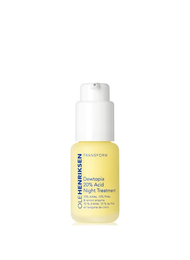 OLE HENRIKSEN Dewtopia 20% Acid Night Treatment 30ml - Image 1