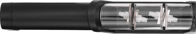 ZWILLING MIYABI Knife Sharpener, Ceramic & Diamond Discs, Matte Black - Image 4