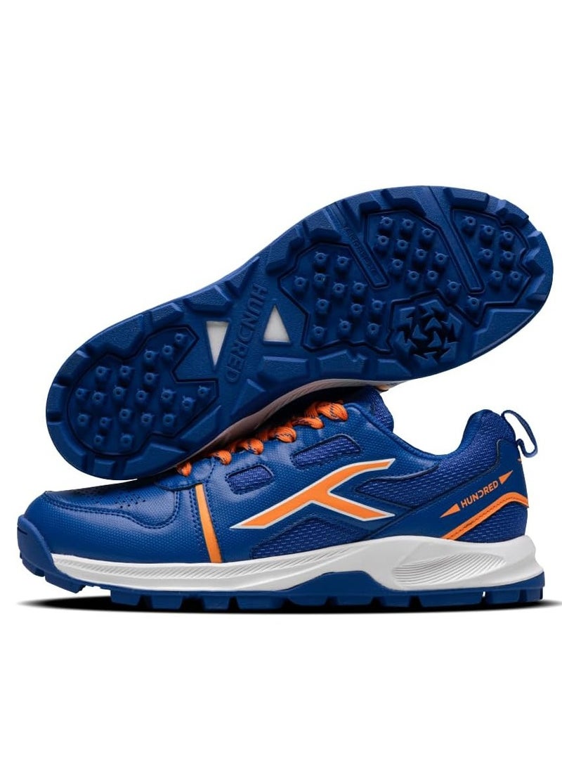 HUNDRED HyperTurf Cricket Shoes | Unisex | TerraSpike Rubber Studs | Vegan Leather/HexaFoam | Lightweight & Highly Durable | Embedded Support Plate for Stability - Image 2