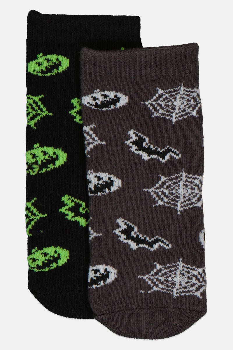 Lefties Toddlers Boy 1 Pair Graphic Print Socks, Multicolor - Image 1