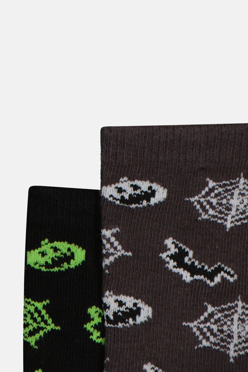 Lefties Toddlers Boy 1 Pair Graphic Print Socks, Multicolor - Image 2