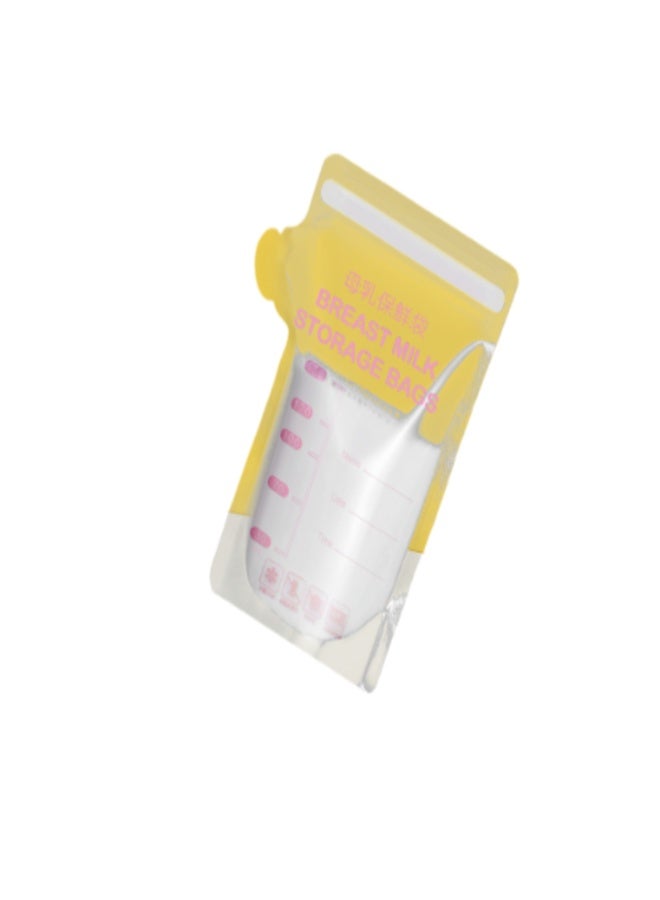 Milk storage bag, breast milk preservation bag, disposable milk storage freezer bag, portable storage bag, sealed and preserved for outdoor use - Image 1