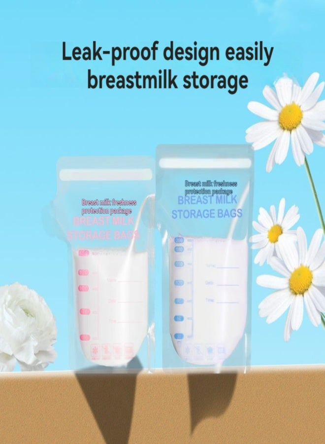Milk storage bag, breast milk preservation bag, disposable milk storage freezer bag, portable storage bag, sealed and preserved for outdoor use - Image 5
