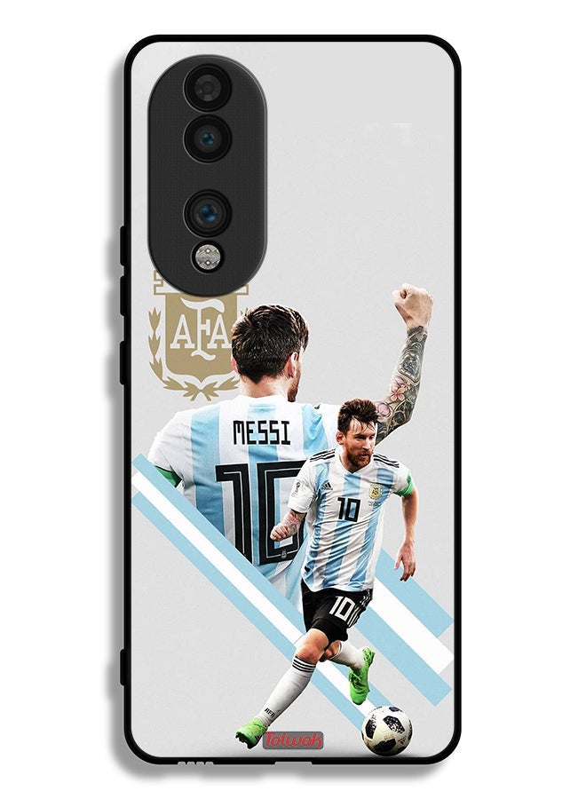 Tolwak Honor 70 Protective Case Cover Leo Messi Art - Image 2