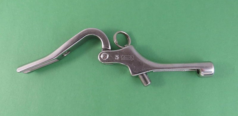 US Stainless Stainless Steel 316 Pelican Hook M6 Course Thread Pitch of 1 Marine Grade - Image 3