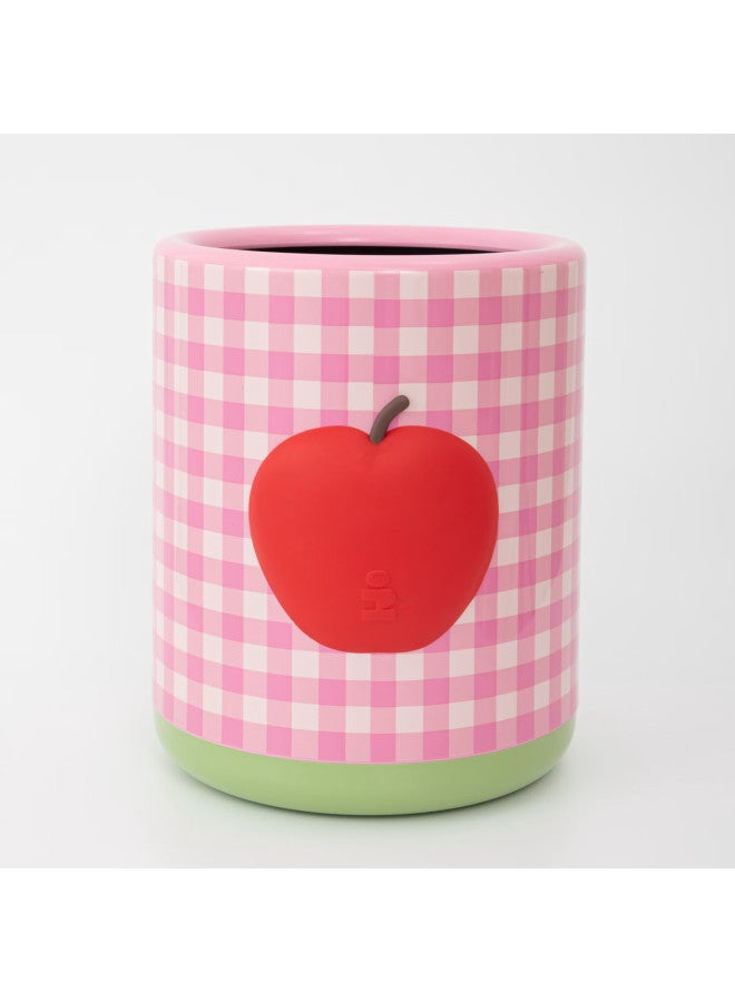 Tagi. Tagi "i" Imagination Drum Apple Trash Can Storage Cylinder Extra Large Double Layer Storage Box - Imagination Drum Apple - Image 1