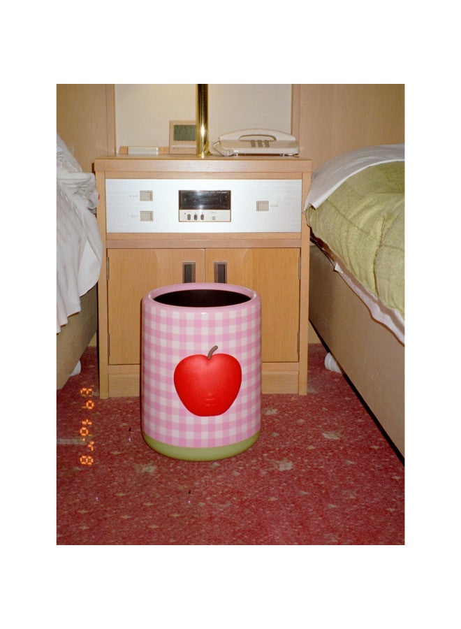 Tagi. Tagi "i" Imagination Drum Apple Trash Can Storage Cylinder Extra Large Double Layer Storage Box - Imagination Drum Apple - Image 4