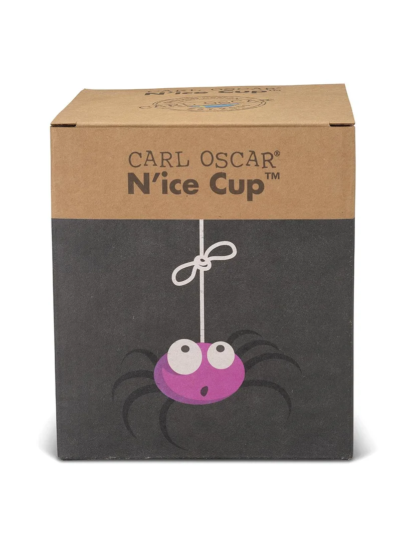 Carl Oscar Carl Oscar Sweden N'Ice Cup Lunch Box™ 0.5L With Cooling Pack + Upper Snack Compartment 0.3L - Grey