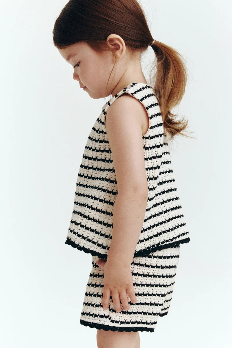 H&M 2-piece textured-knit set