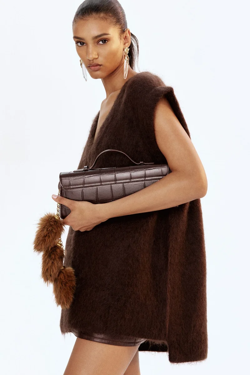 H&M Mohair-blend sweater vest