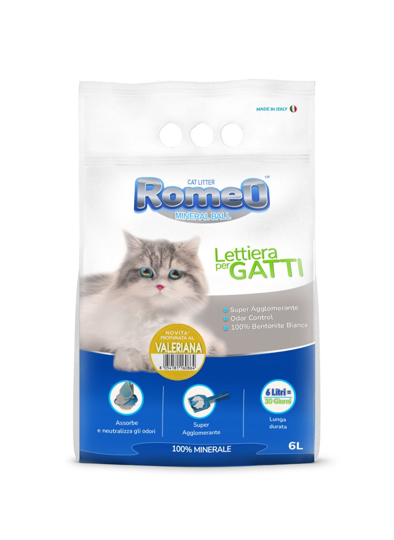 Romeo Cat Litter Clumping Bentonite The Verde Scent  - Image 1
