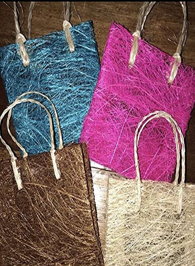 3A Featuretail Abaca Jute Fiber Roll for Bouquet Wrapping, Gift Wrapping, Bags, Basket Making and Handicrafts (Rani Pink Jute 9mtr) - Image 3