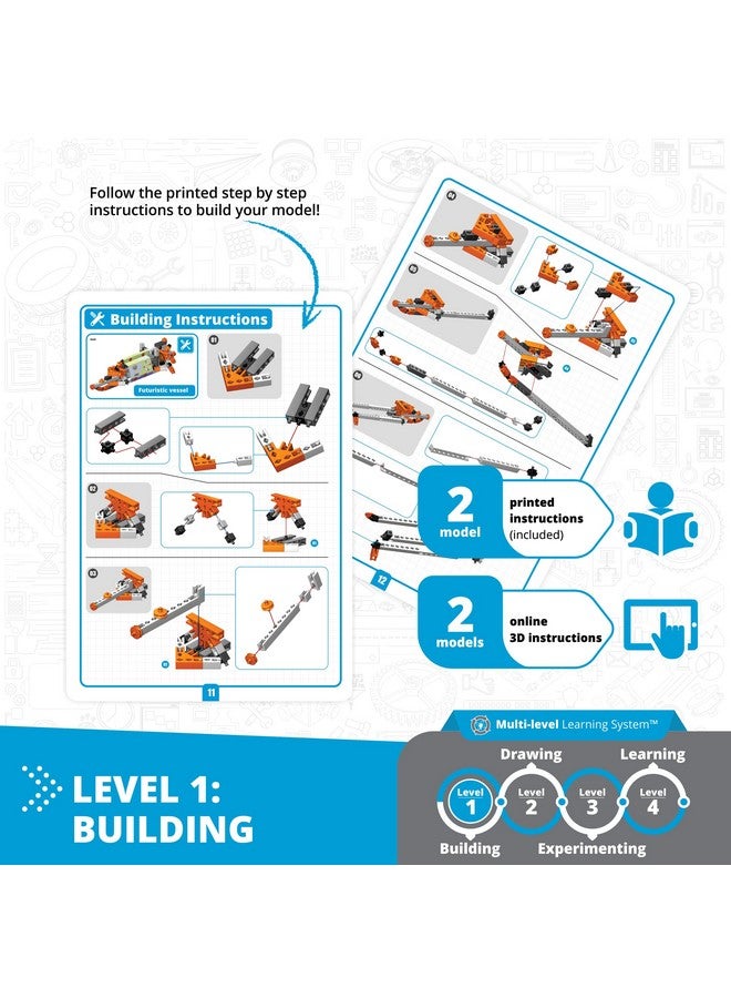 Engino: STEAM Labs Junior: How Buoyancy Works - 4 Model Brick Building Set, Toybook Series, Experiment & Art Activities, Play & Learn Science, Kids 8+ - Image 3