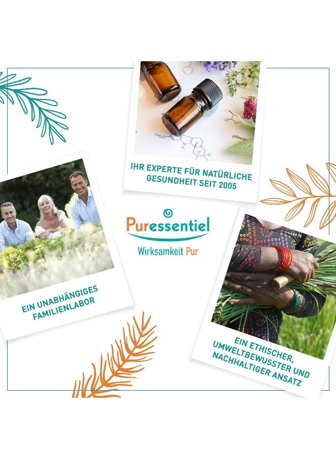 Puressentiel زيت أساسي للتوزيع مزيج زيت طبيعي نقي مزيج سعيد 1.01 أونصة - Image 3