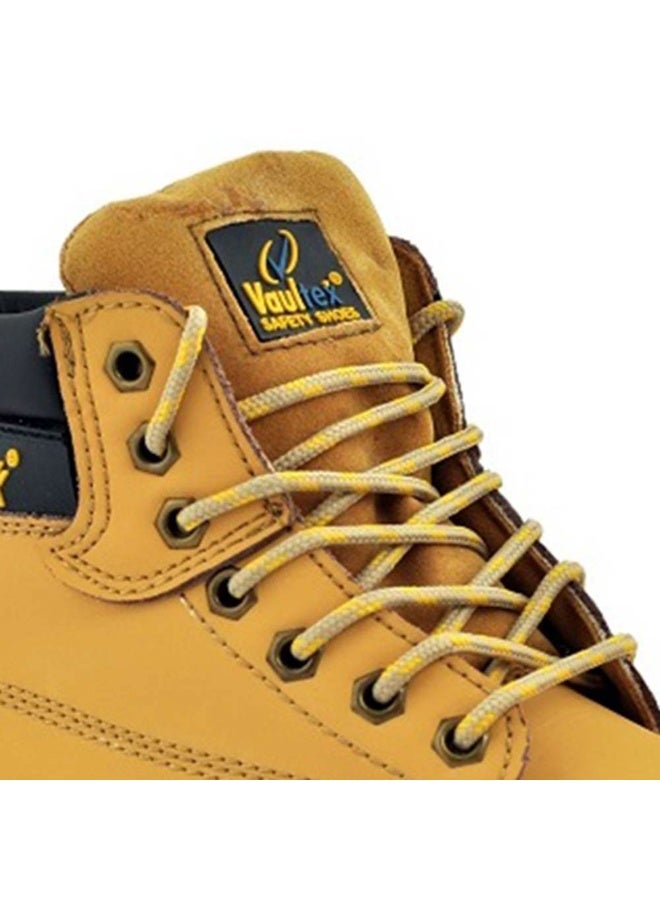 Vaultex 11K High Ankle Steel Toe Safety Shoes - Honey, 42 - Image 4