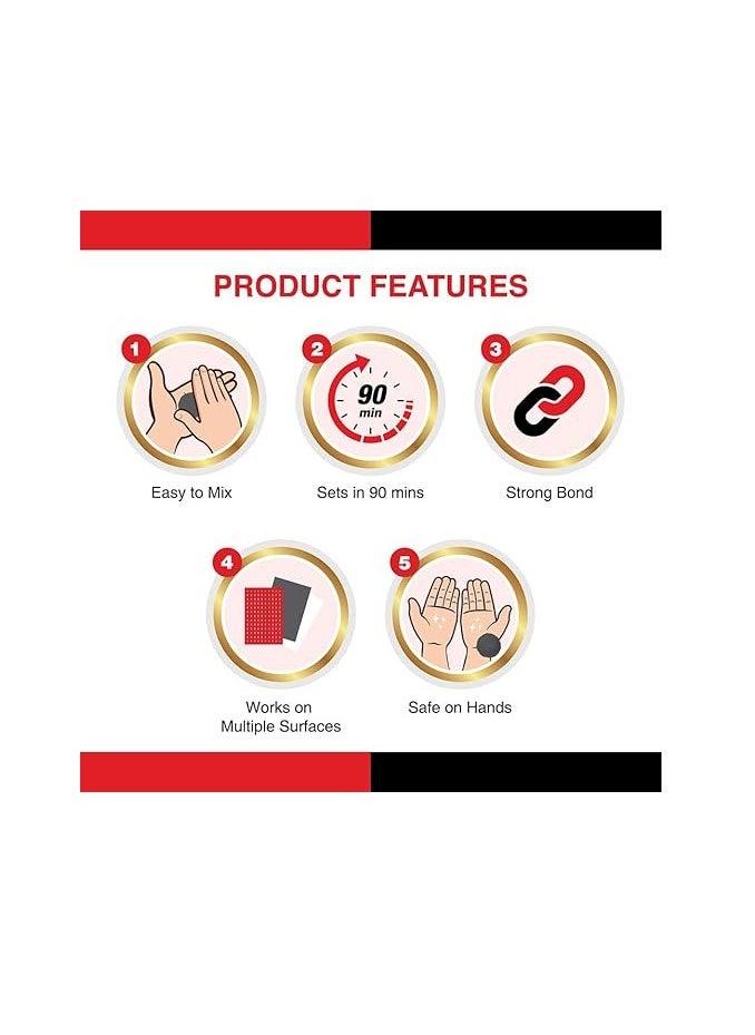 Pidilite Pidilite M Seal General Purpose Epoxy Compound 100g  - Image 3