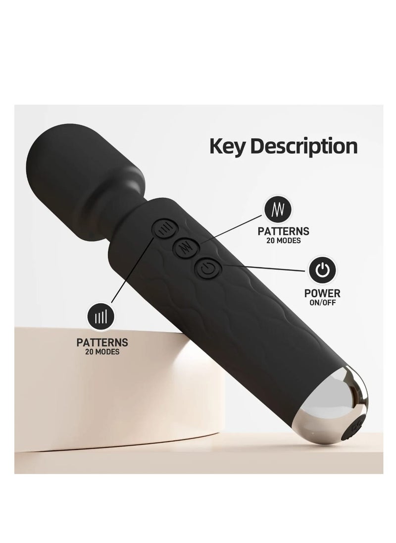 Generic - Rechargeable Electric Body Massager Silicone Made of Safe Water Resistant Materials Suitable for Sensitive Skin - Image 1