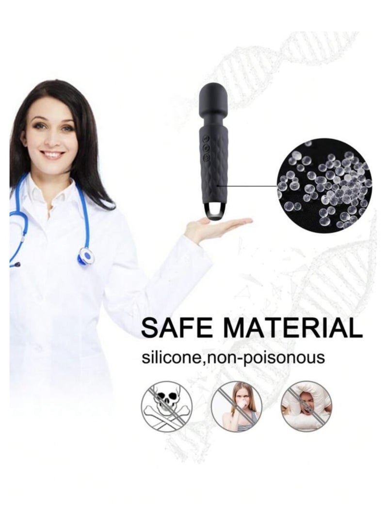 Generic - Rechargeable Electric Body Massager Silicone Made of Safe Water Resistant Materials Suitable for Sensitive Skin - Image 1