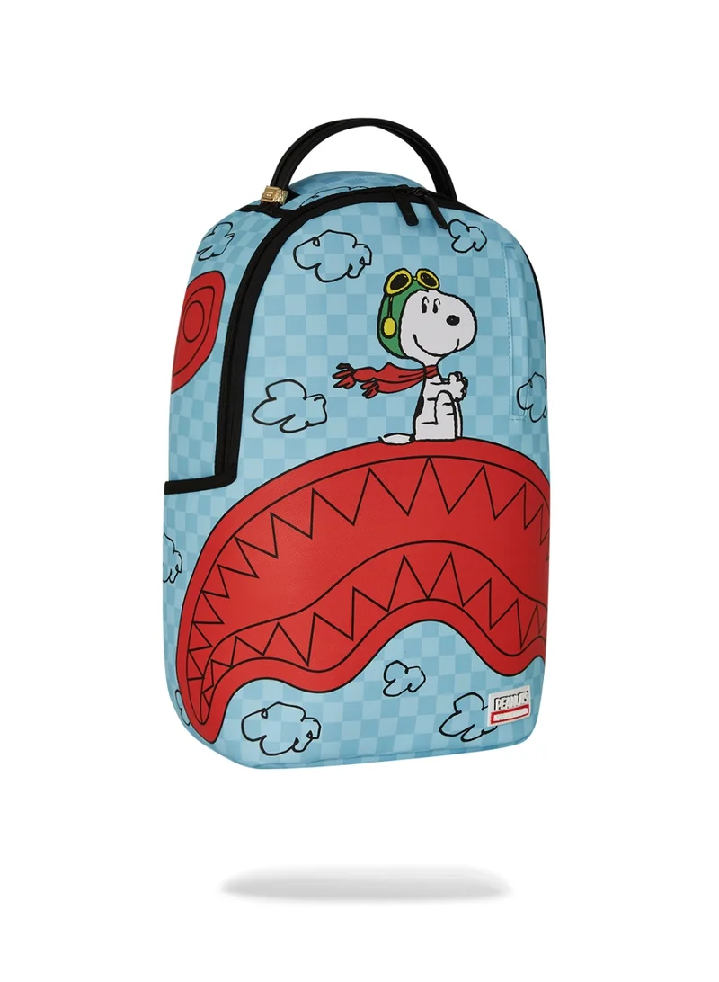 سبراي جراوند PEANUTS SNOOPY PILOT SHARK DLXSV BACKPACK