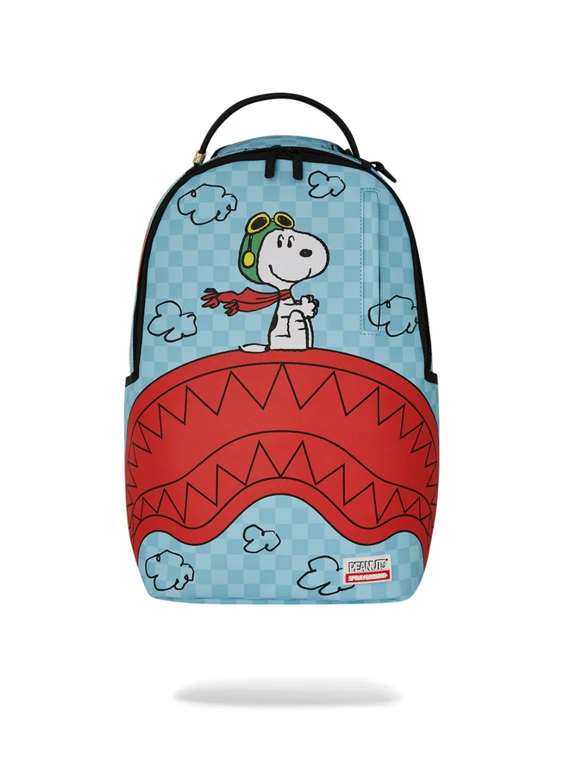سبراي جراوند PEANUTS SNOOPY PILOT SHARK DLXSV BACKPACK