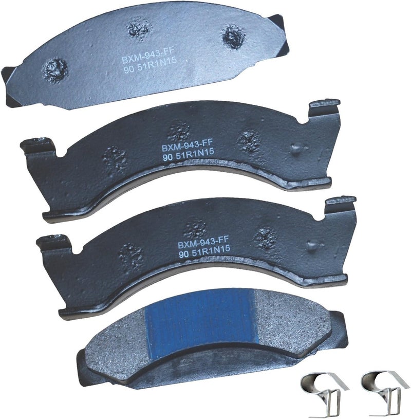 Bendix Premium SBM90 Brake Pads for American Motors AMX 1978, Concord 1981-1980, Gremlin 1978-1976, Spirit 1981-1979, Ferrari Dino 206 GT 1969-1968, Ford Mustang II, Pinto, Mercury Bobcat - Image 1