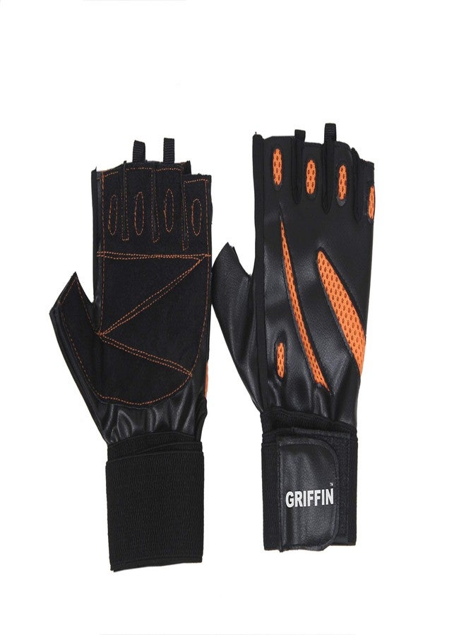 GRIFFIN Leather Foam Gloves for Gym - Image 2