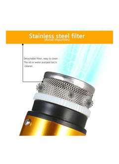 NIBEMINENT 60W DC 12V Submersible Pump Silver 20.00x11x5.5cm  - Image 2