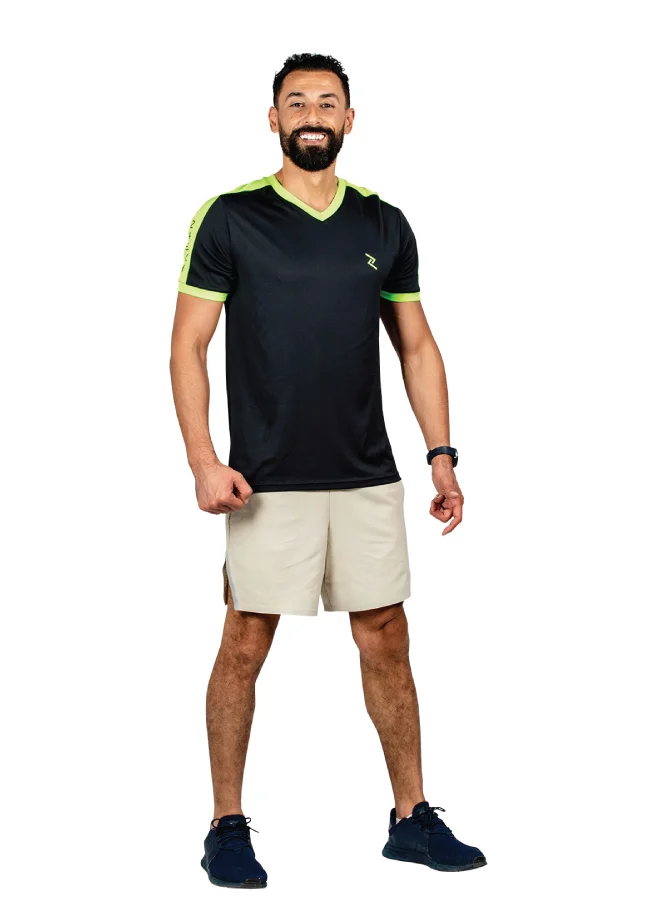 زيسي Men's Crew Neck V-Neck T-Shirt