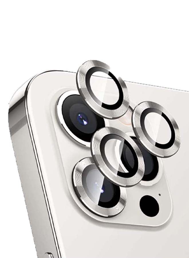 IAF Anti-Glare Camera Glass Protector For Apple iPhone 13 Pro/Pro Max Silver